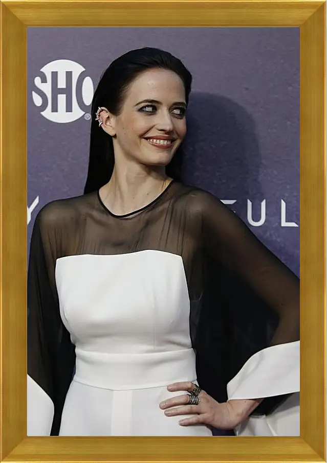 Картина в раме - Ева Грин. Eva Green