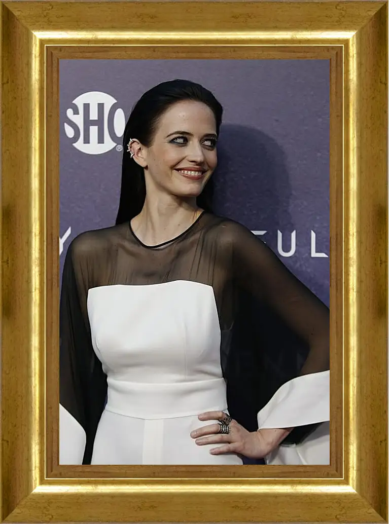 Картина в раме - Ева Грин. Eva Green