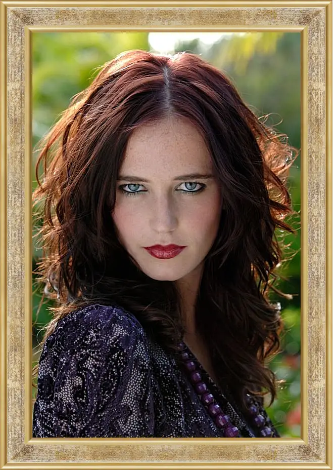 Картина в раме - Ева Грин. Eva Green