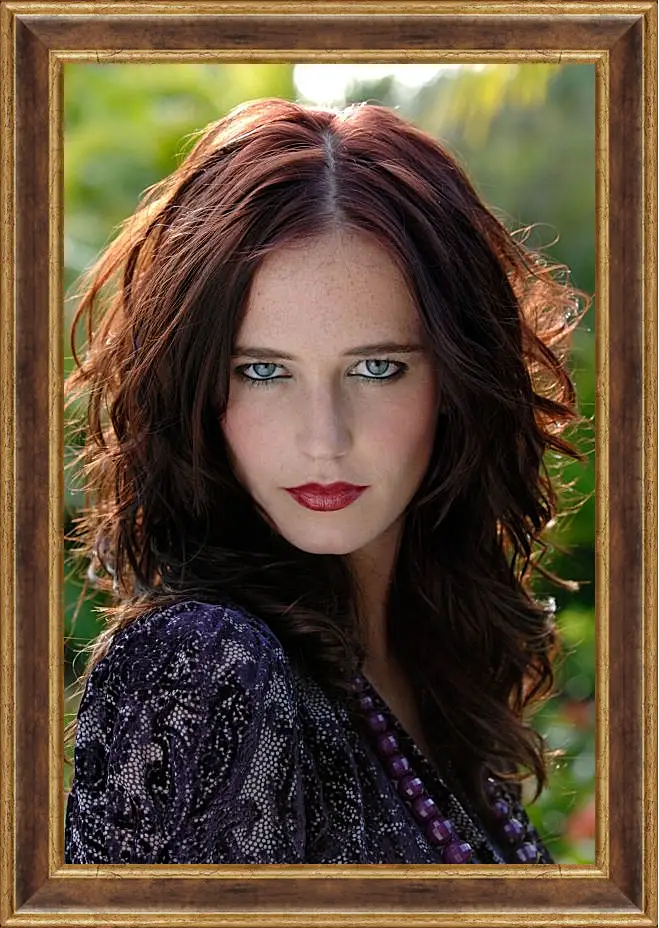 Картина в раме - Ева Грин. Eva Green