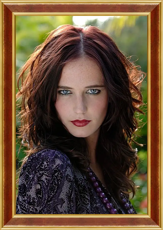 Картина в раме - Ева Грин. Eva Green