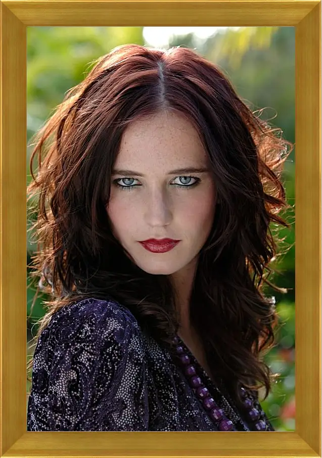 Картина в раме - Ева Грин. Eva Green