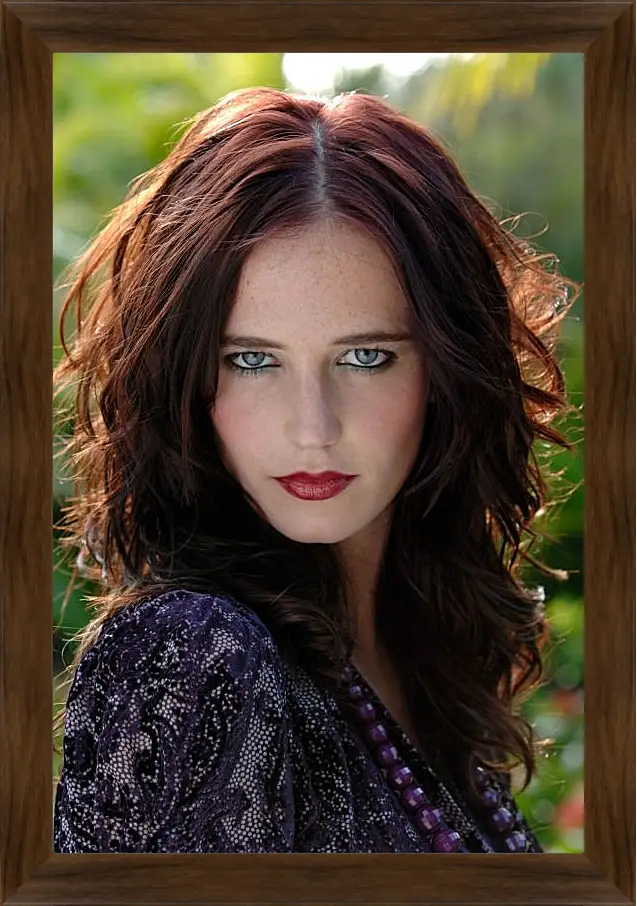 Картина в раме - Ева Грин. Eva Green