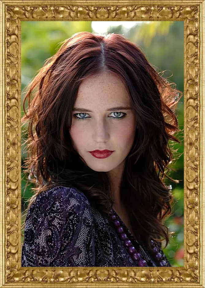 Картина в раме - Ева Грин. Eva Green