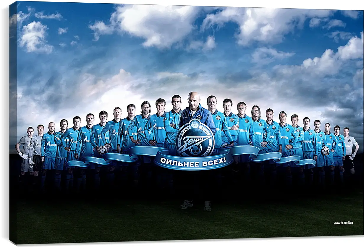 Постер и плакат - ФК Зенит Санкт-Петербург. FC Zenit St. Petersburg