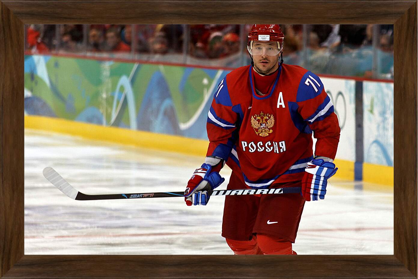 Картина в раме - Илья Ковальчук. Сборная России по хоккею