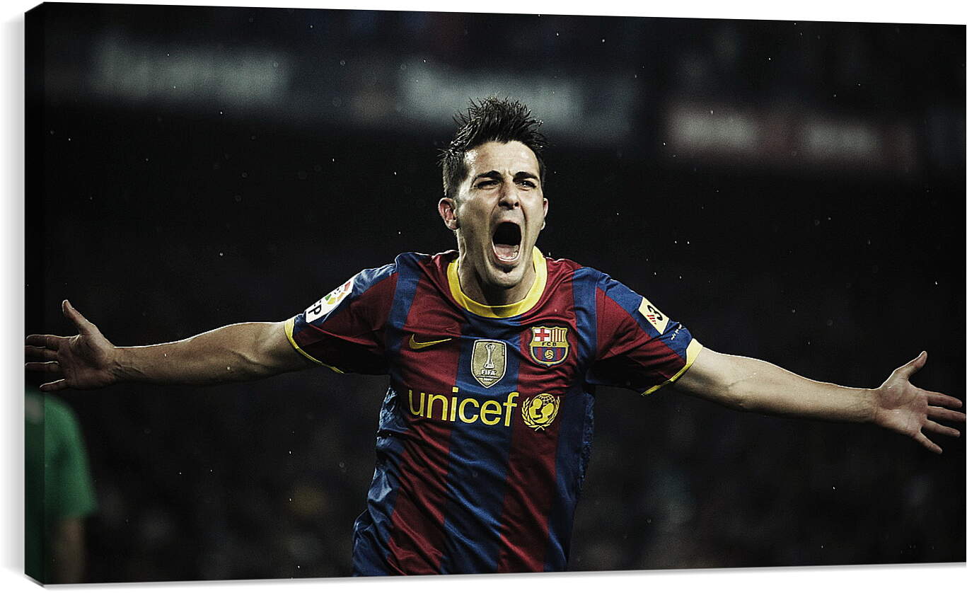 Постер и плакат - Футболист Барселоны