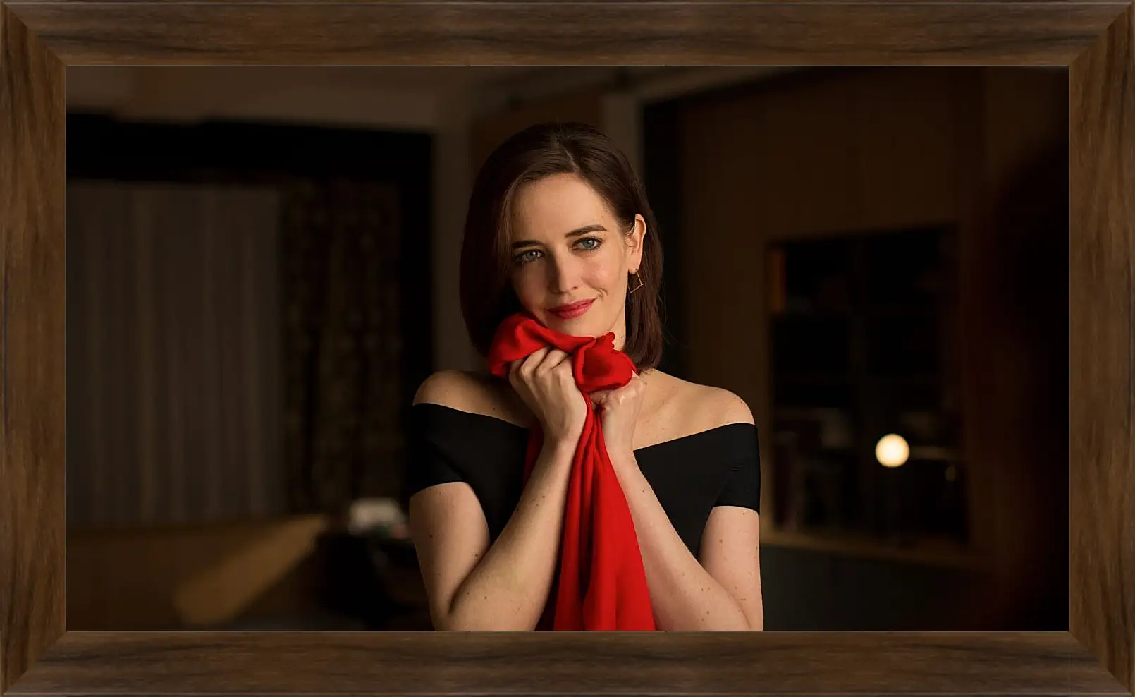 Картина в раме - Ева Грин. Eva Green