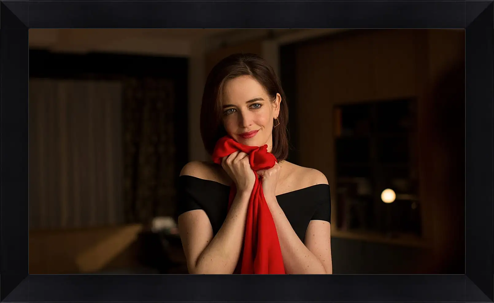 Картина в раме - Ева Грин. Eva Green