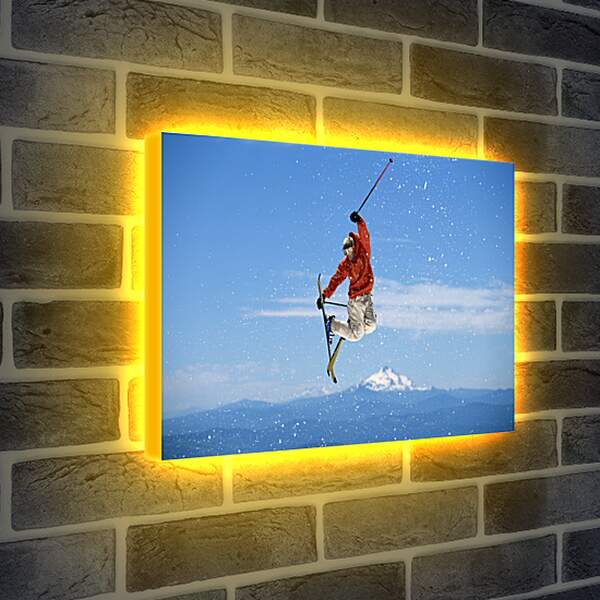 Лайтбокс световая панель - Фантастический прыжок