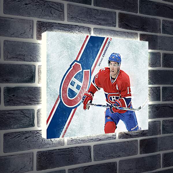 Лайтбокс световая панель - Хоккеист Монреаль Канадиенс
