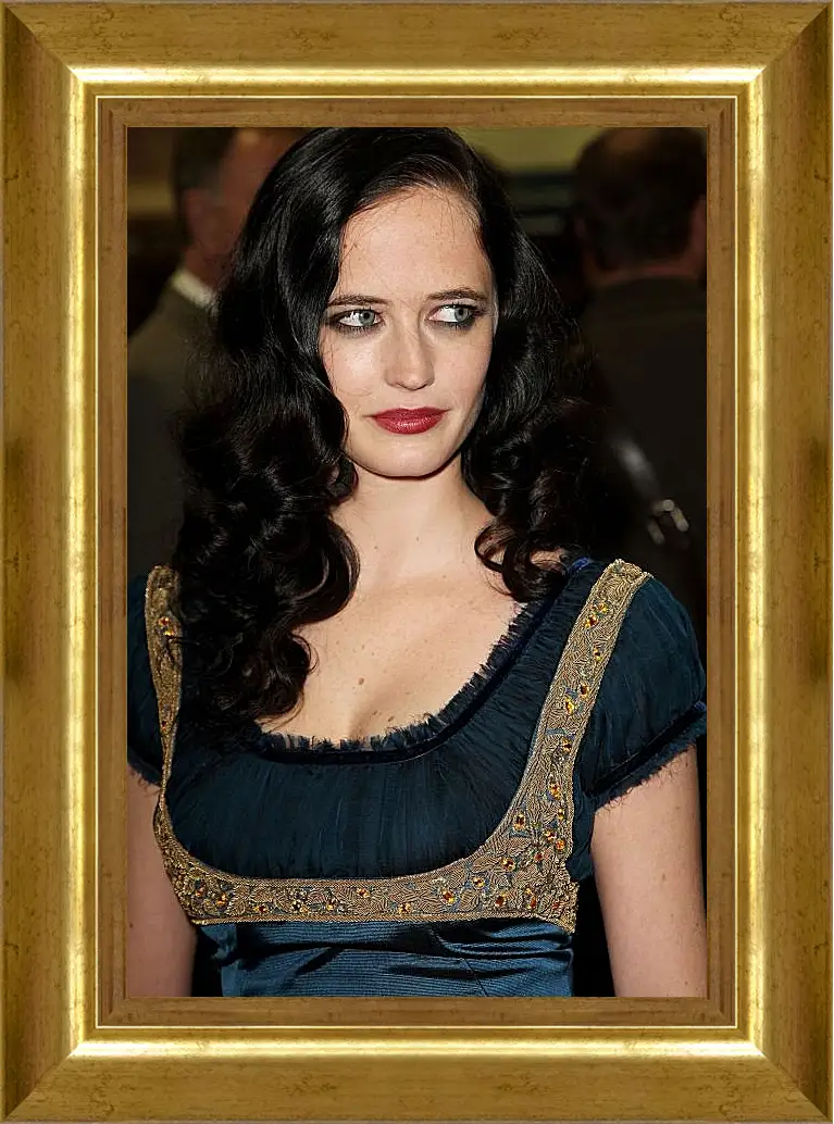 Картина в раме - Ева Грин. Eva Green