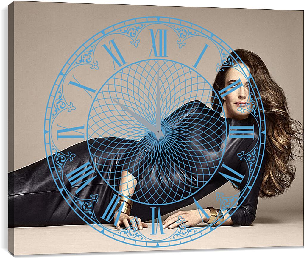 Часы картина - Ева Грин. Eva Green