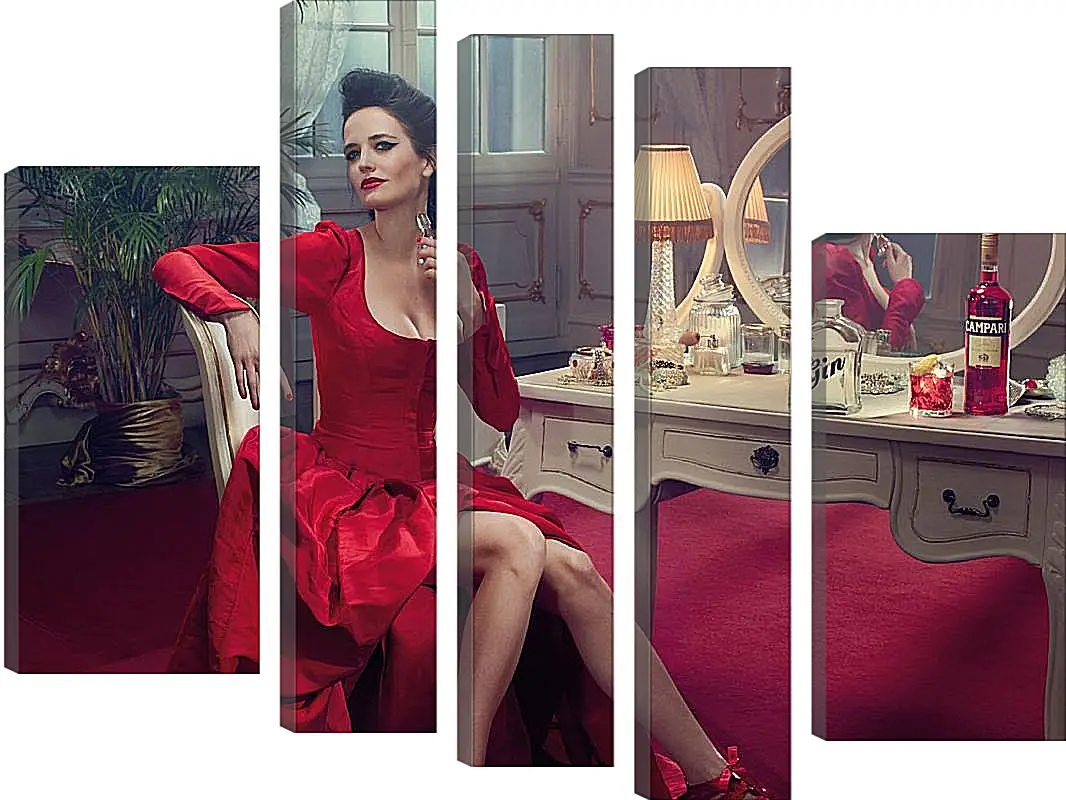 Модульная картина - Ева Грин. Eva Green