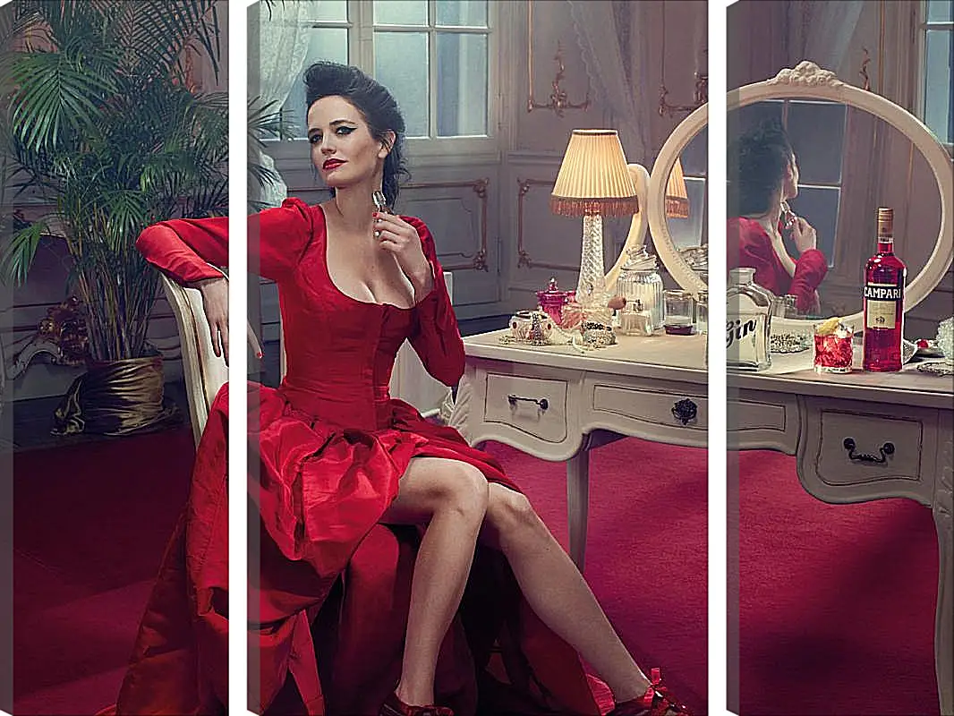 Модульная картина - Ева Грин. Eva Green