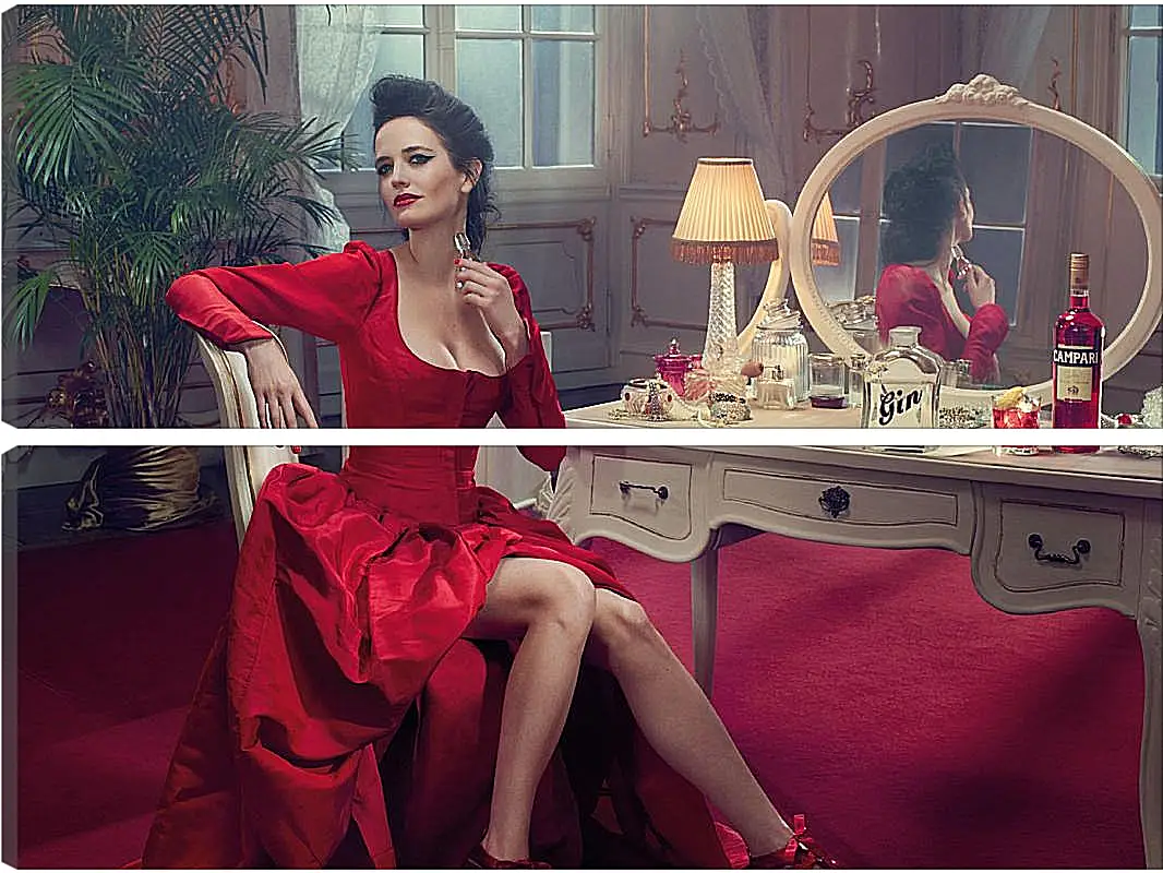 Модульная картина - Ева Грин. Eva Green