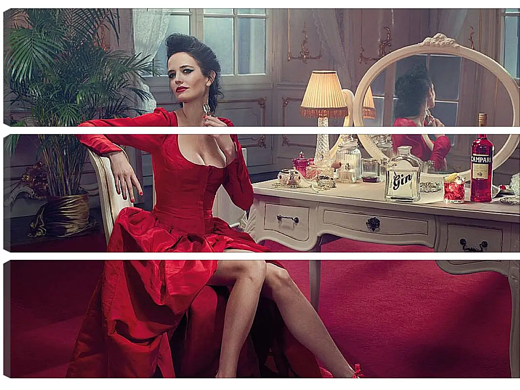 Модульная картина - Ева Грин. Eva Green