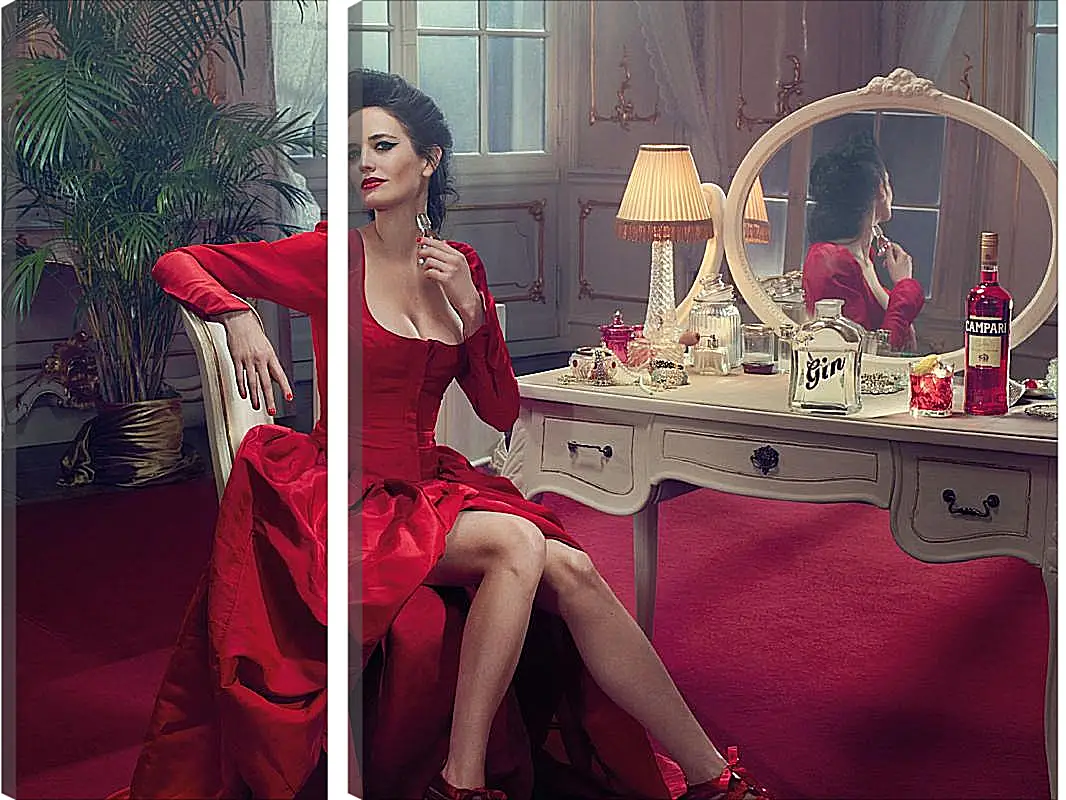 Модульная картина - Ева Грин. Eva Green