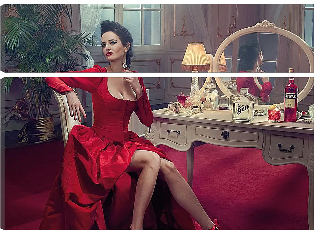 Модульная картина - Ева Грин. Eva Green