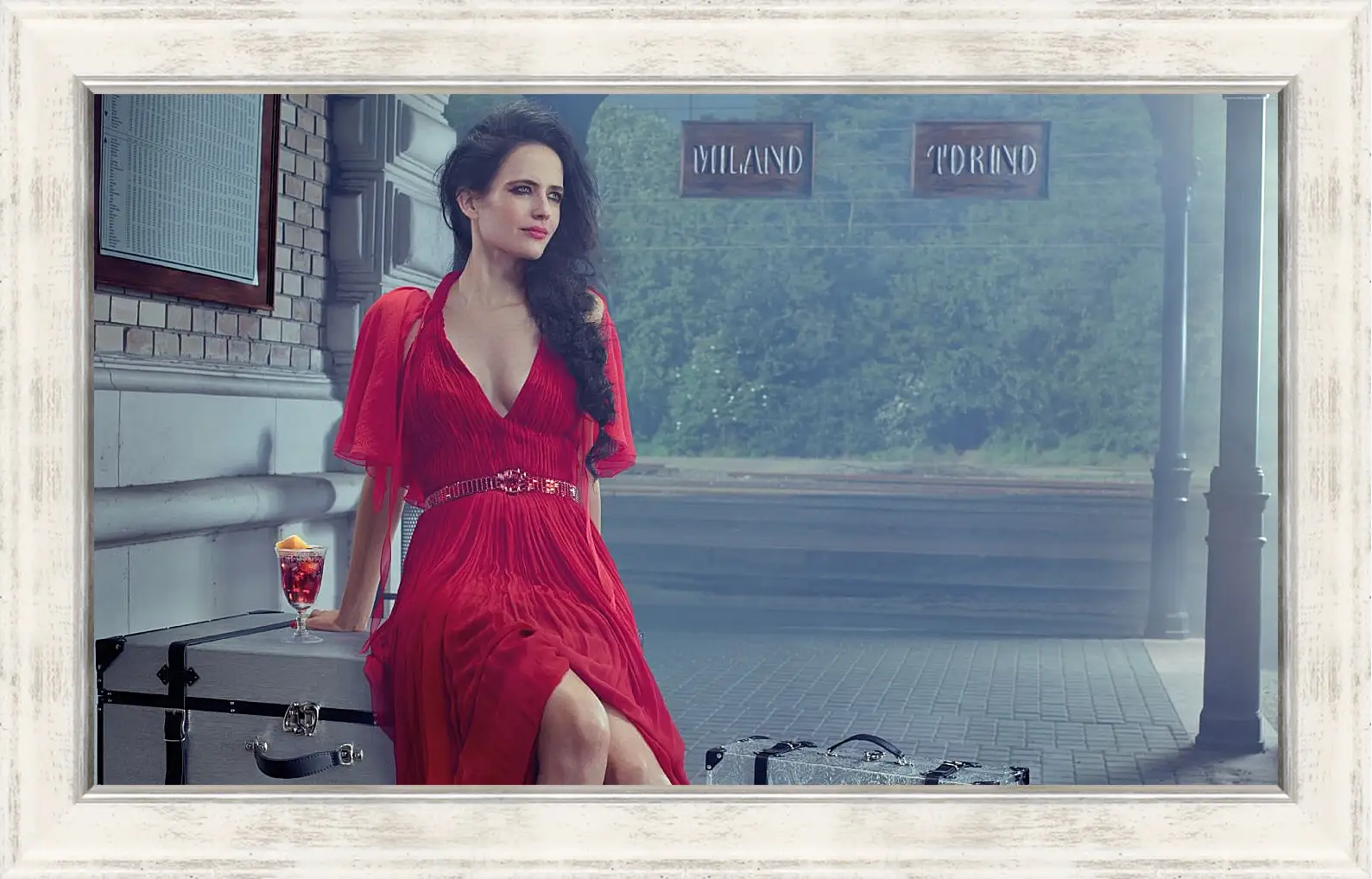 Картина в раме - Ева Грин. Eva Green