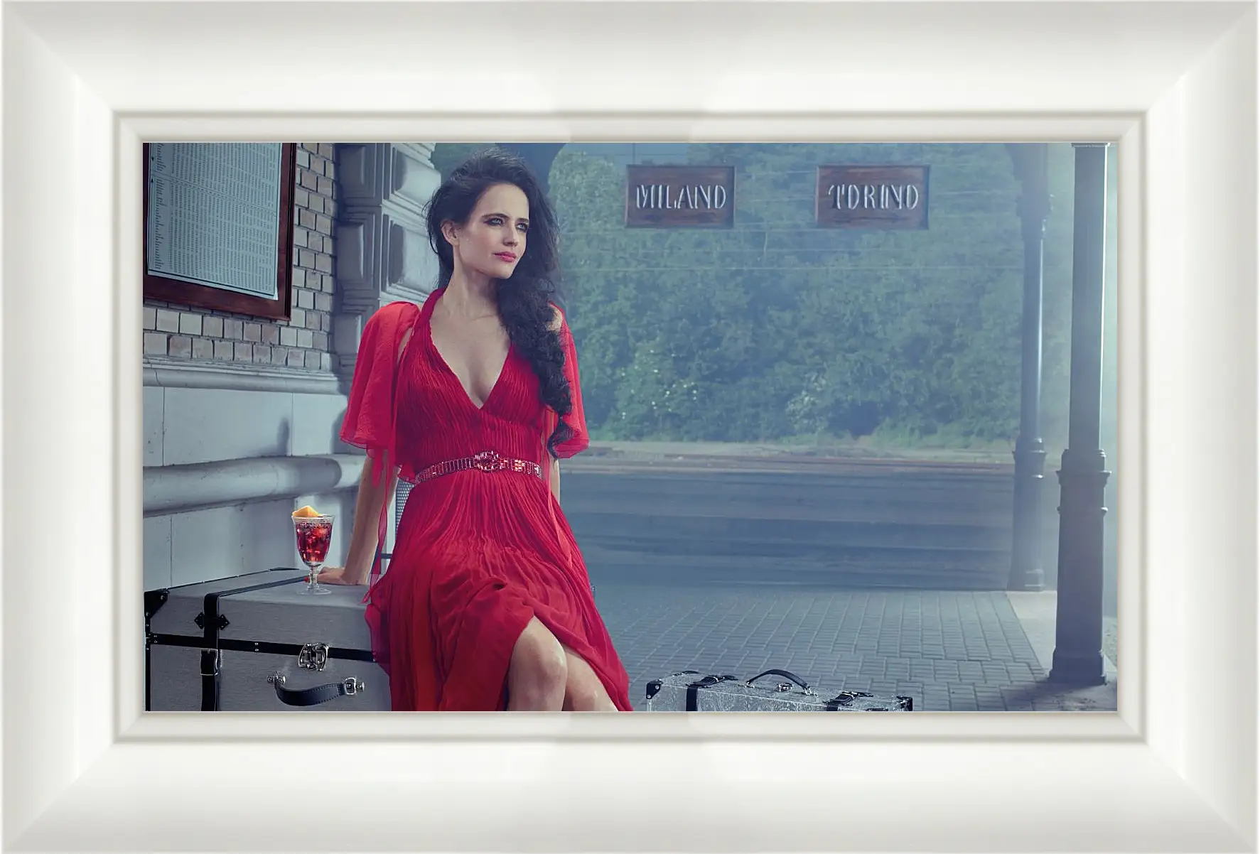 Картина в раме - Ева Грин. Eva Green