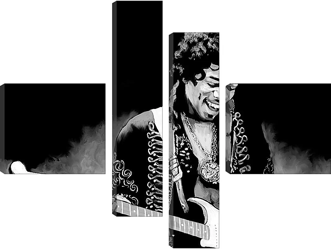 Модульная картина - Джими Хендрикс. Jimi Hendrix