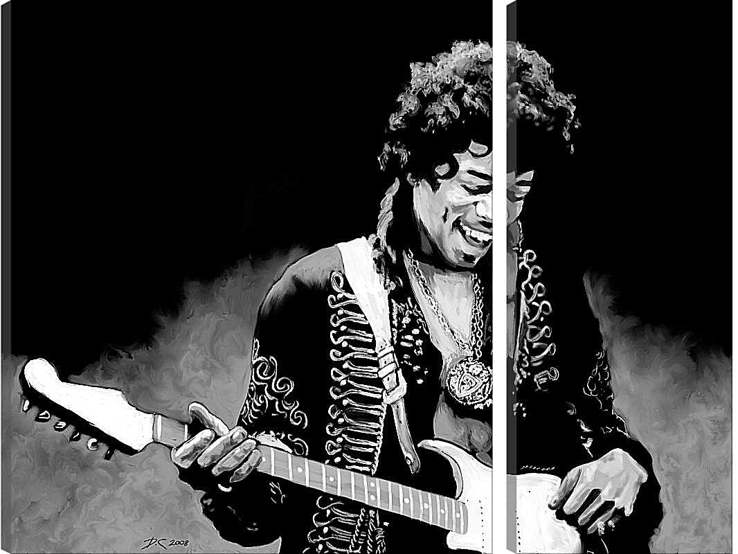 Модульная картина - Джими Хендрикс. Jimi Hendrix