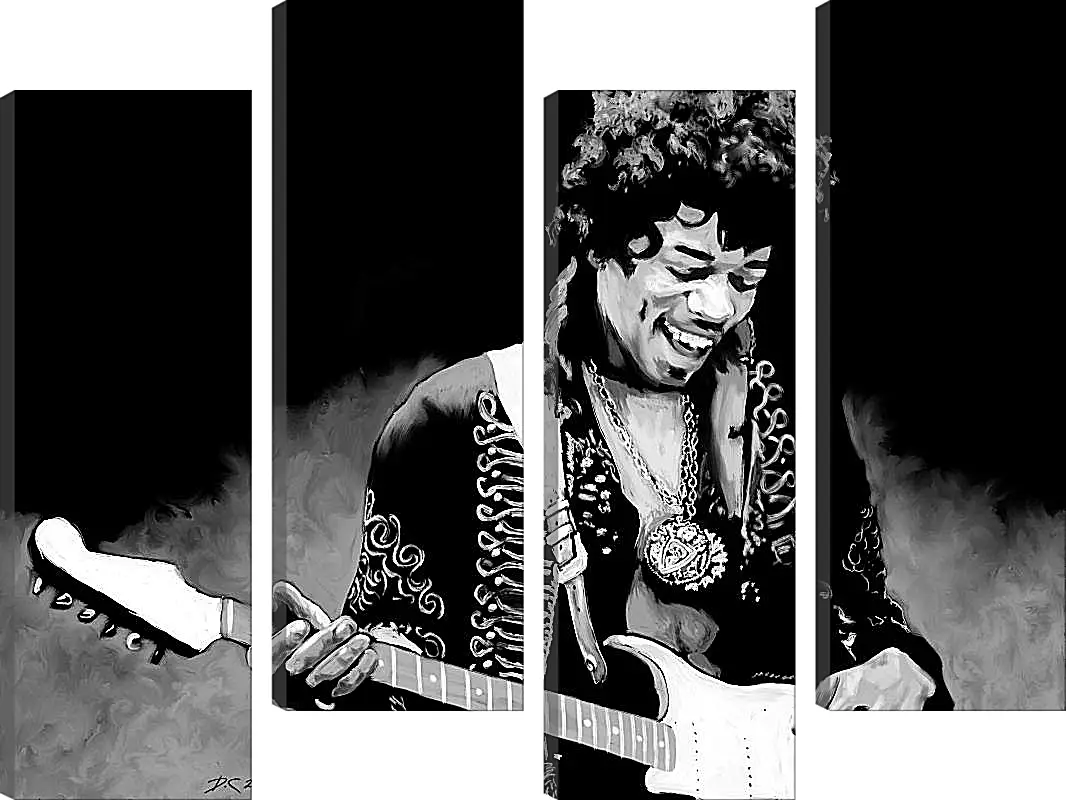 Модульная картина - Джими Хендрикс. Jimi Hendrix