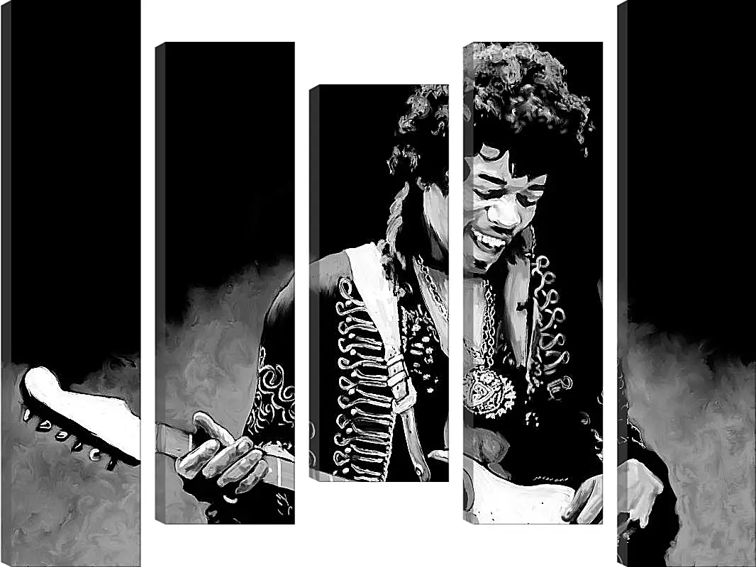 Модульная картина - Джими Хендрикс. Jimi Hendrix