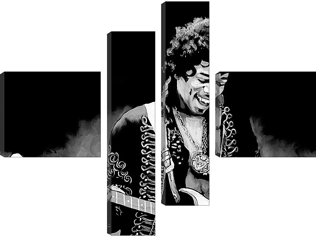 Модульная картина - Джими Хендрикс. Jimi Hendrix