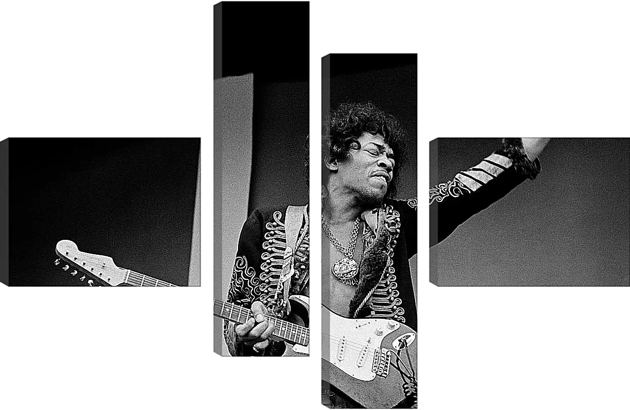 Модульная картина - Джими Хендрикс. Jimi Hendrix