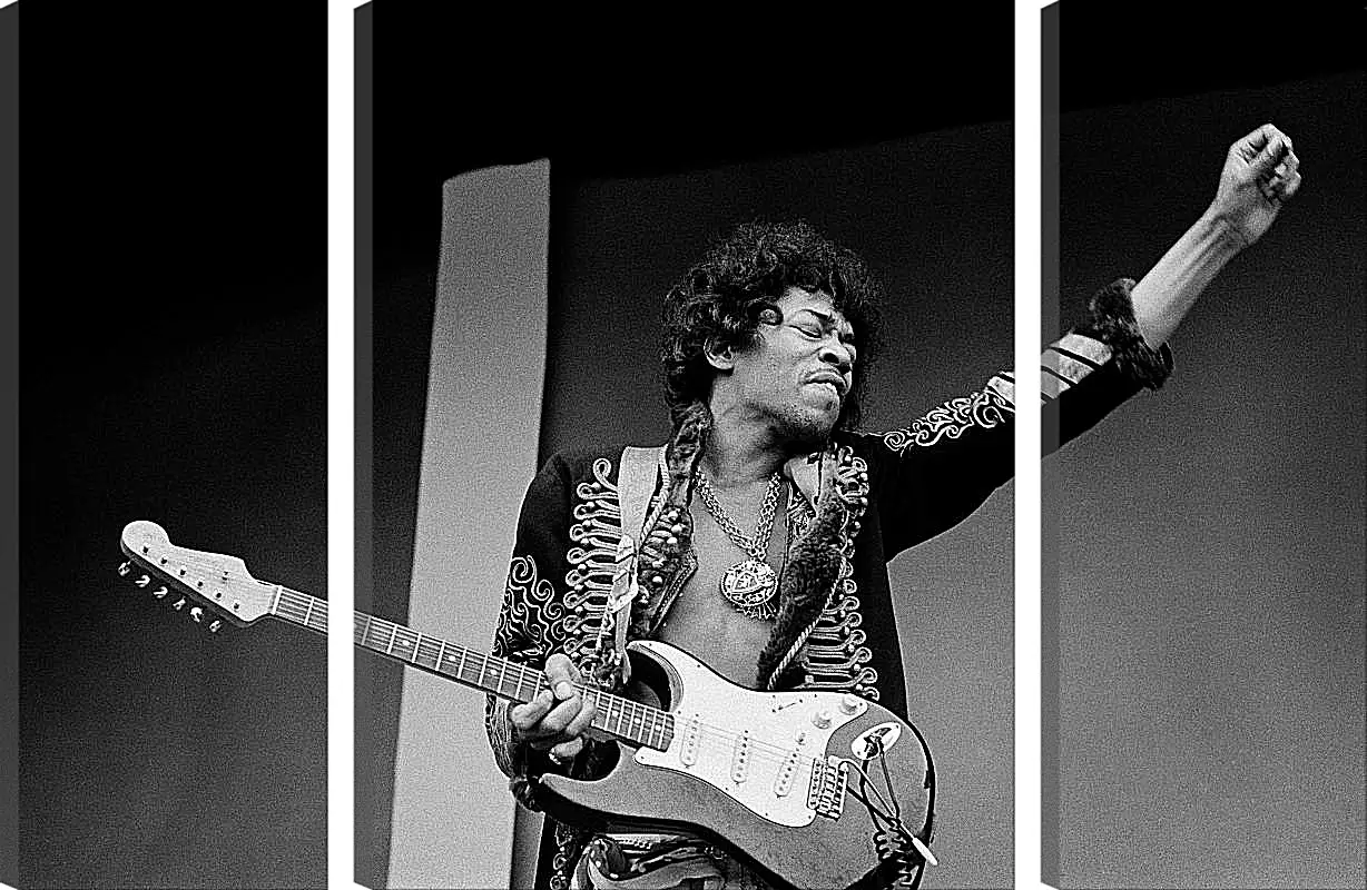 Модульная картина - Джими Хендрикс. Jimi Hendrix