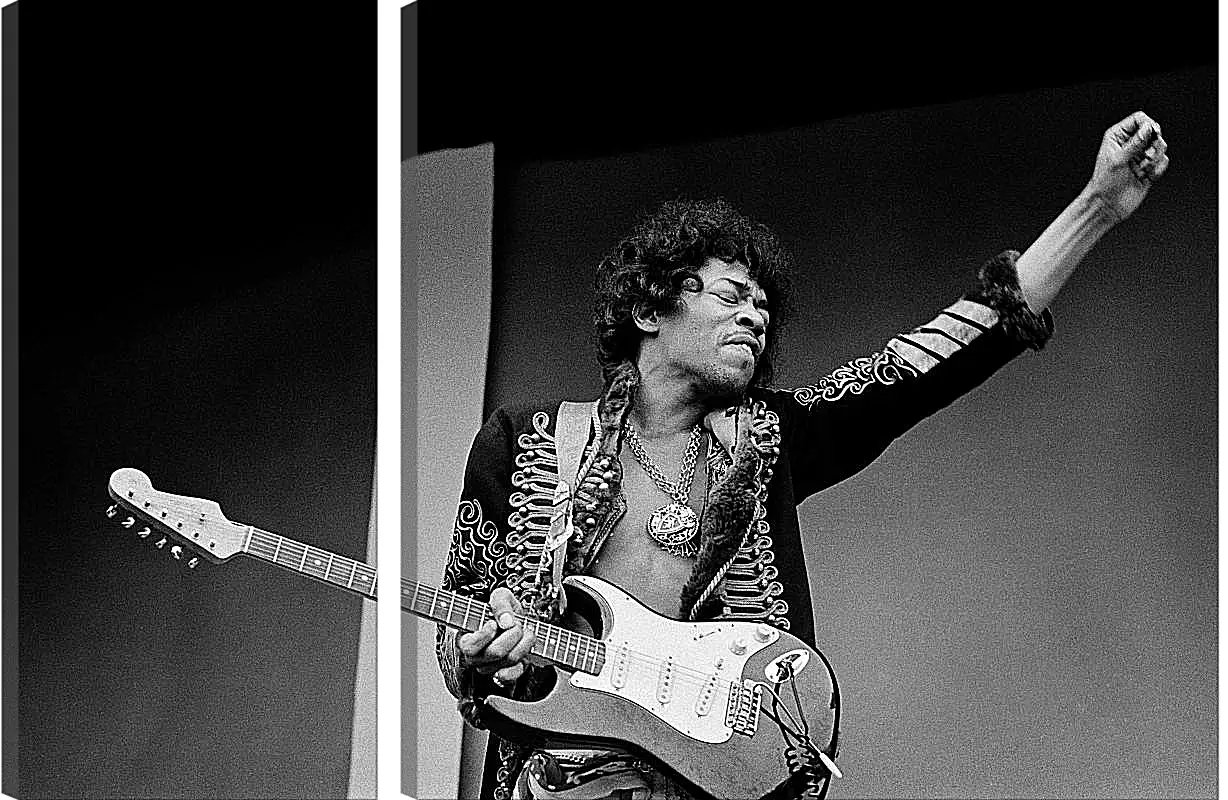 Модульная картина - Джими Хендрикс. Jimi Hendrix