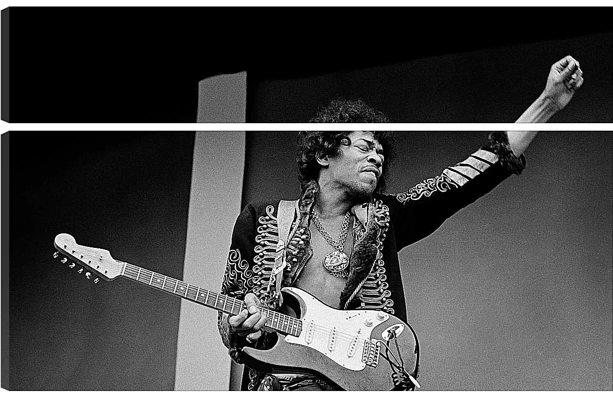 Модульная картина - Джими Хендрикс. Jimi Hendrix