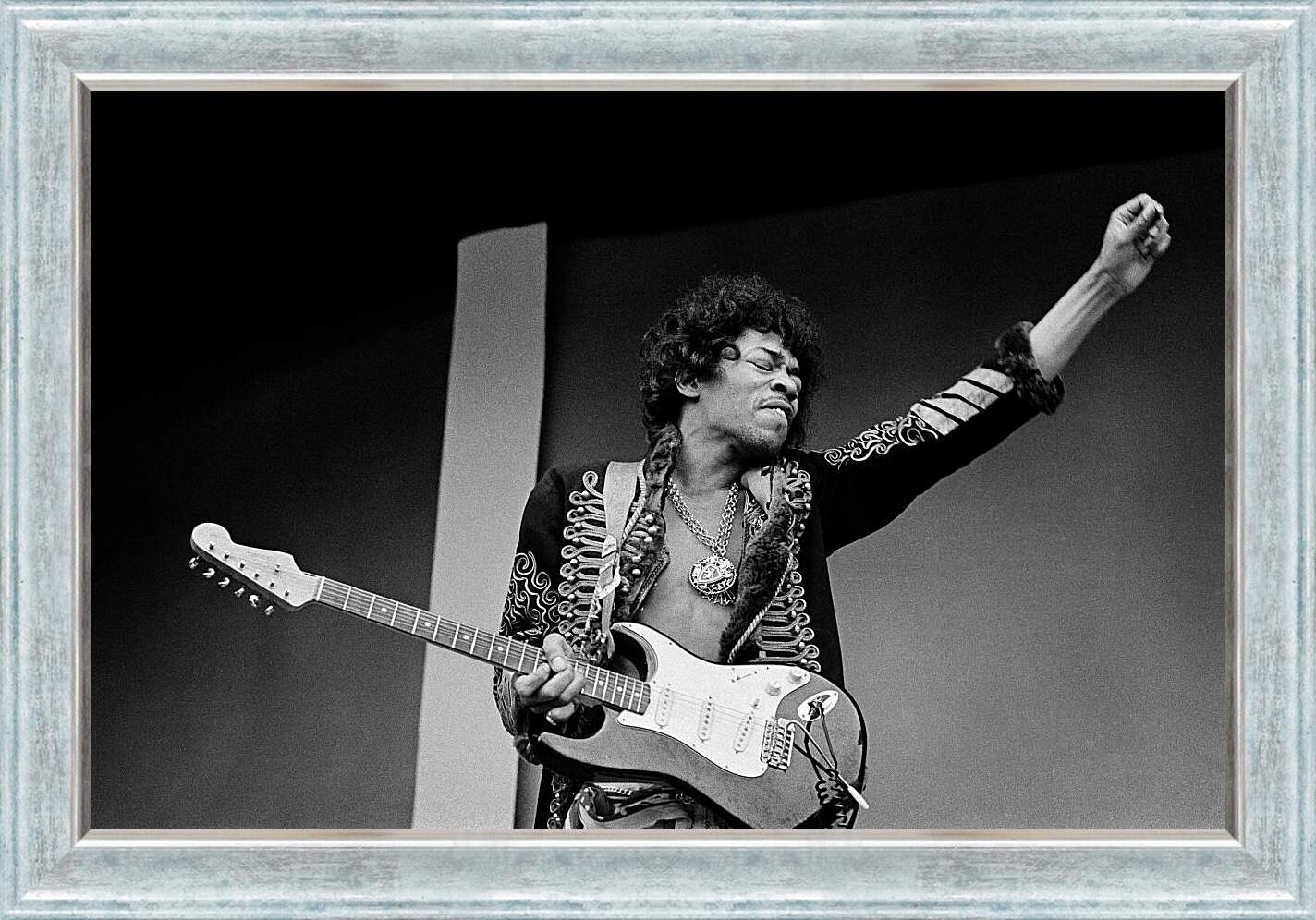 Картина в раме - Джими Хендрикс. Jimi Hendrix