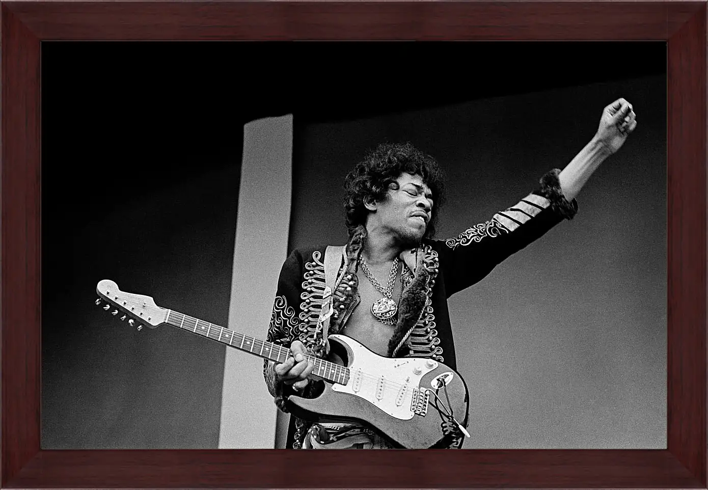 Картина в раме - Джими Хендрикс. Jimi Hendrix