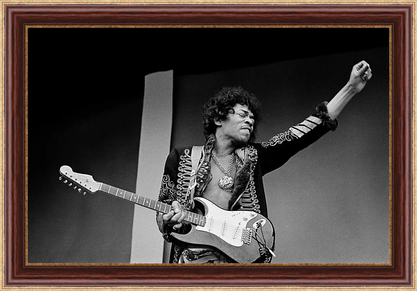Картина в раме - Джими Хендрикс. Jimi Hendrix