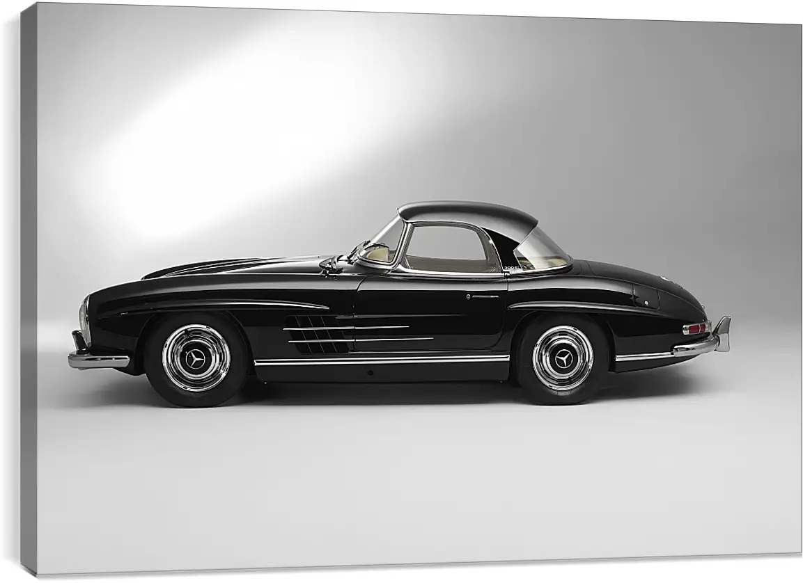 Постер и плакат - Мерседес (Mercedes-Benz-300-SL)