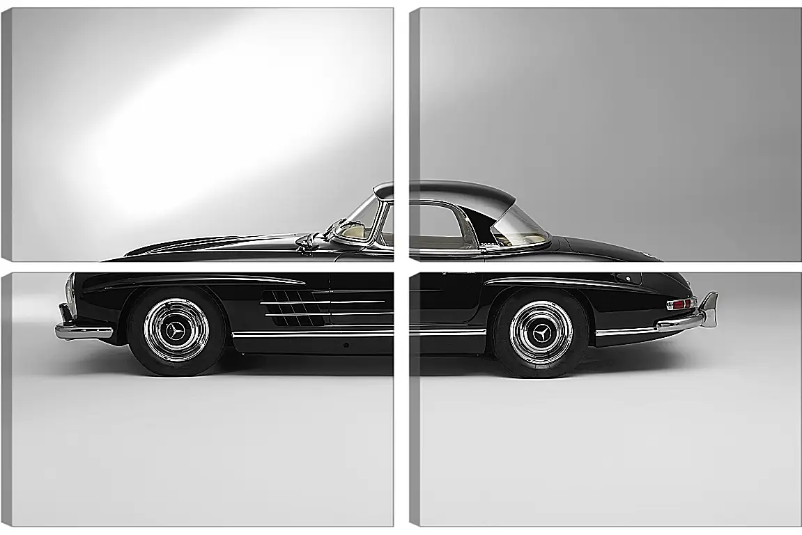 Модульная картина - Мерседес (Mercedes-Benz-300-SL)