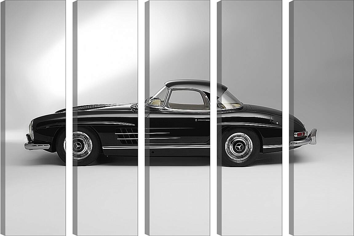Модульная картина - Мерседес (Mercedes-Benz-300-SL)