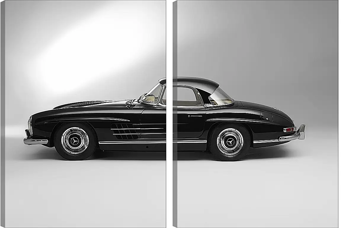 Модульная картина - Мерседес (Mercedes-Benz-300-SL)