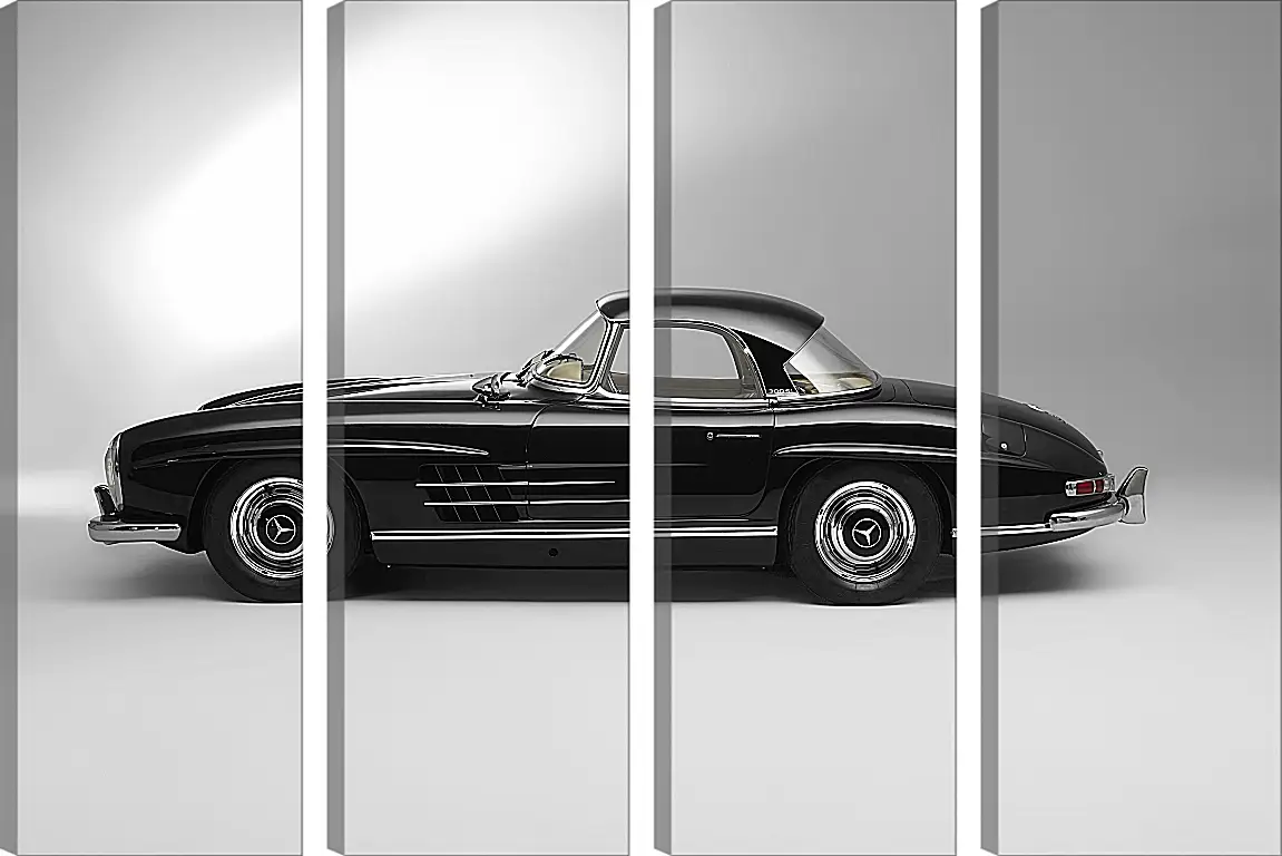 Модульная картина - Мерседес (Mercedes-Benz-300-SL)