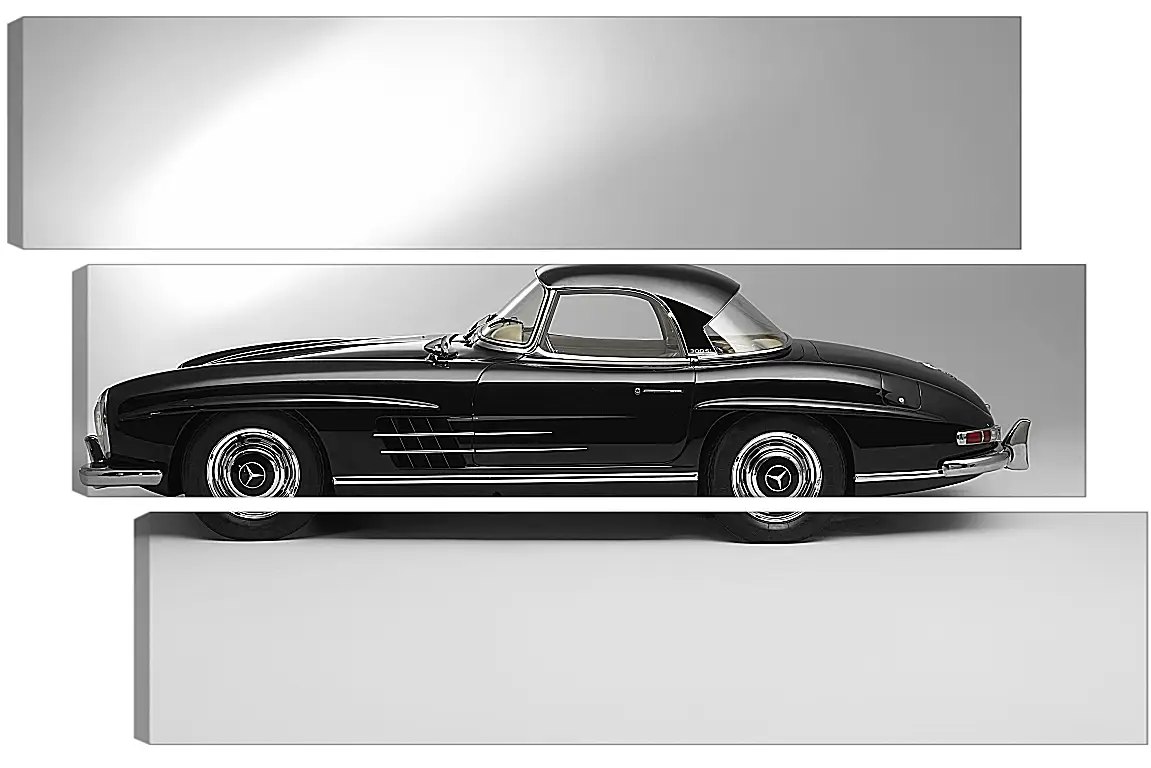 Модульная картина - Мерседес (Mercedes-Benz-300-SL)