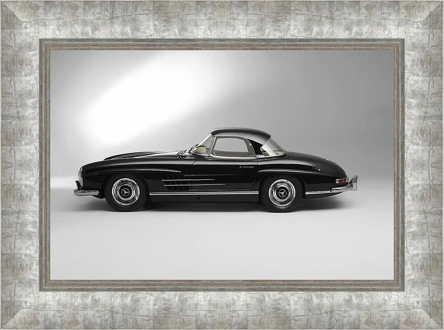 Картина в раме - Мерседес (Mercedes-Benz-300-SL)