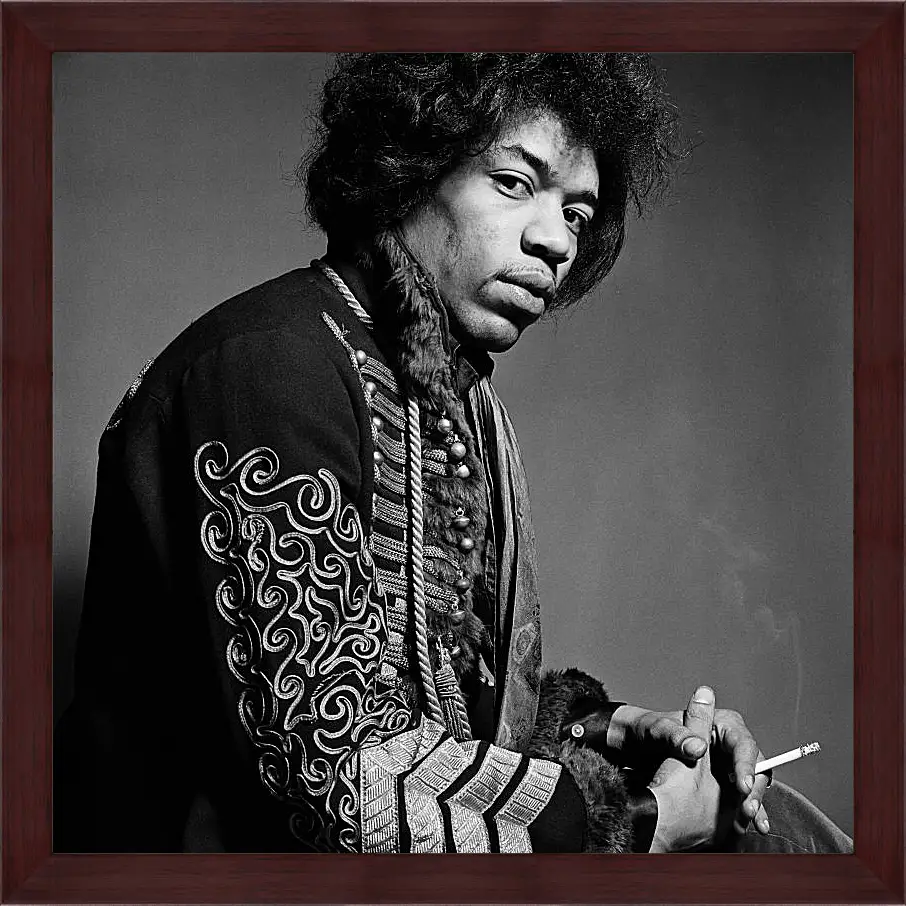 Картина в раме - Джими Хендрикс. Jimi Hendrix