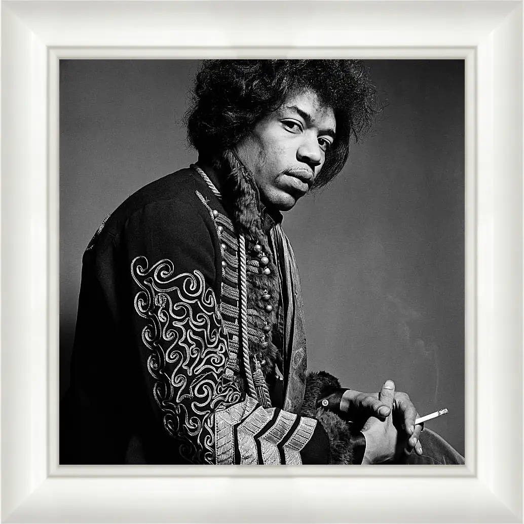 Картина в раме - Джими Хендрикс. Jimi Hendrix