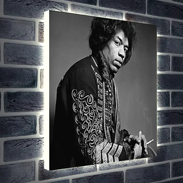 Лайтбокс световая панель - Джими Хендрикс. Jimi Hendrix