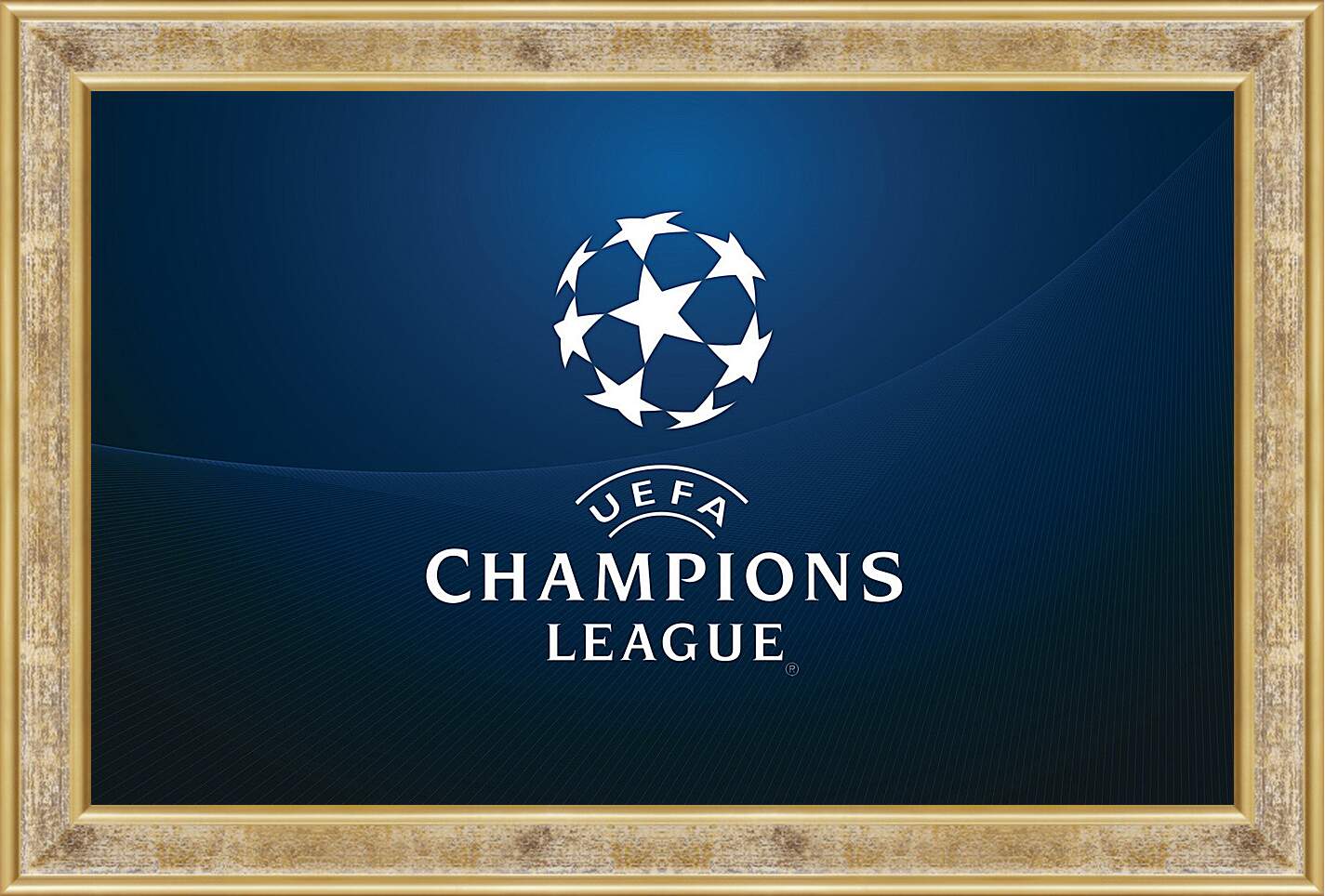 Картина в раме - Champions League. Лига Чемпионов