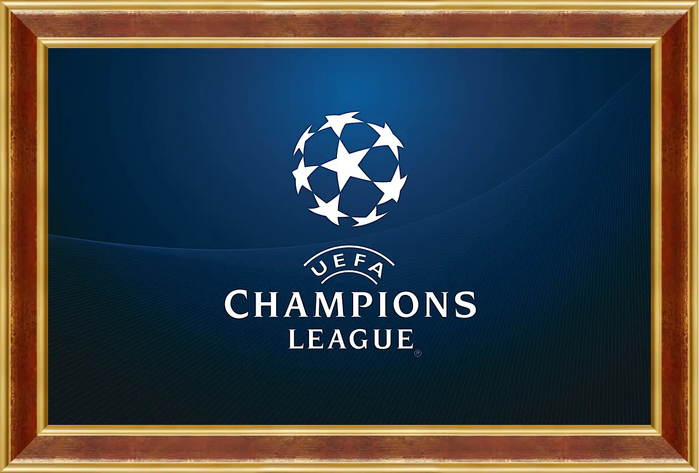 Картина в раме - Champions League. Лига Чемпионов