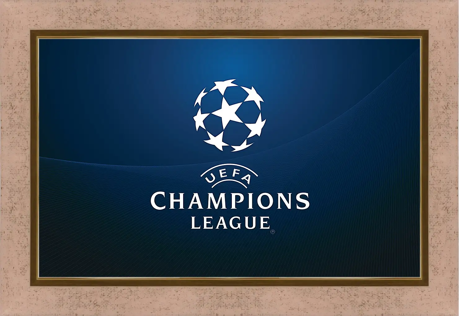 Картина в раме - Champions League. Лига Чемпионов